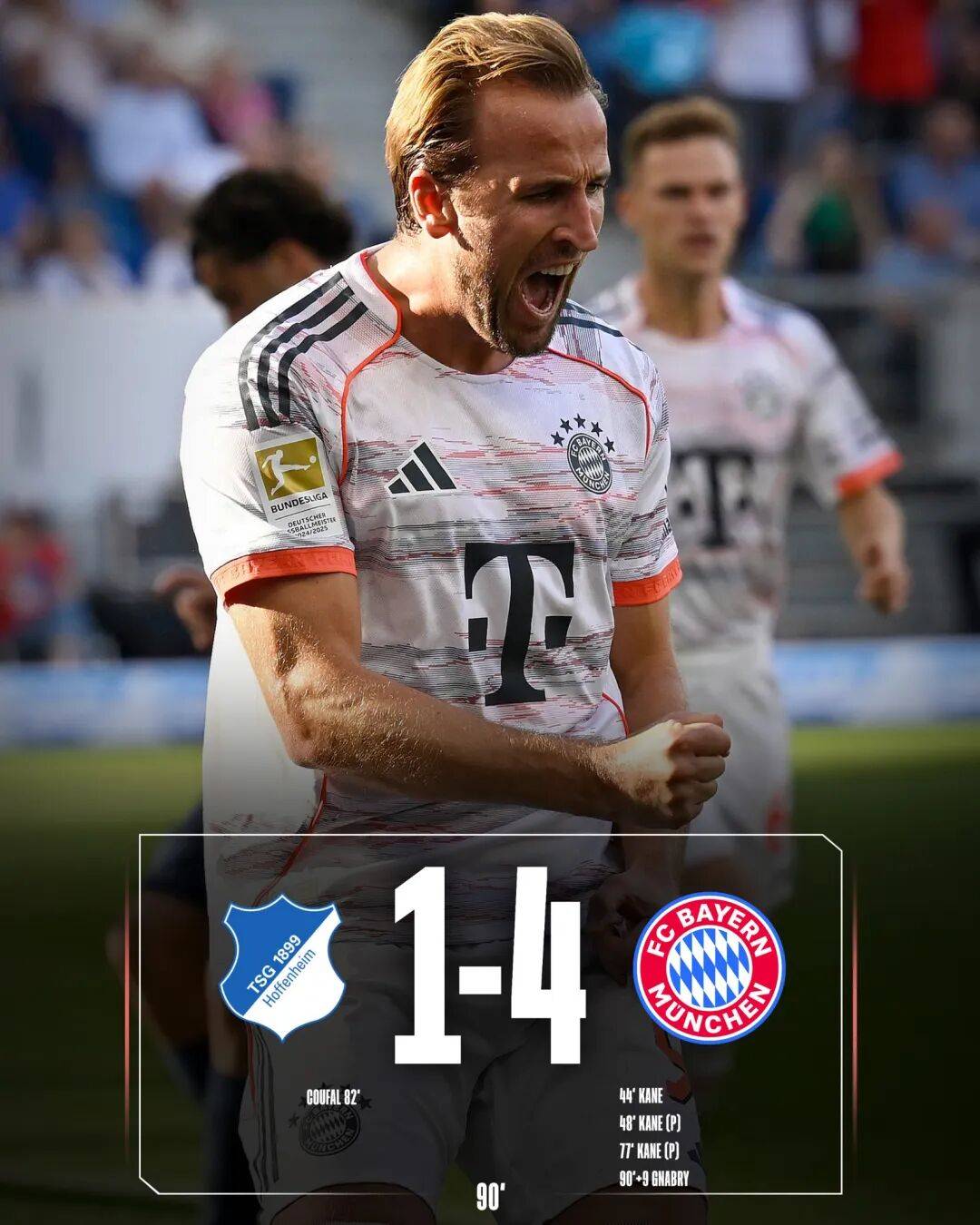 拜仁慕尼黑主场大胜云达不来梅，继续领跑积分榜的简单介绍